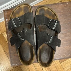 Birkenstock Arizona Sandals- gray, 38
